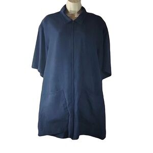 Rivet Utility Stunner Romper Navy Blue size M